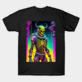 Skull Demon in Space T-Shirt